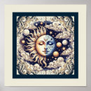 Zoek naar zon maan posters Retro