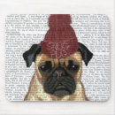 Zoek naar hond muismatten Pug