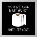 Zoek naar toiletpapier posters Coronavirus