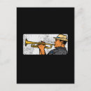 Zoek naar jazz muziek briefkaarten Trompet