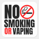 Zoek naar vape stickers Geen vapen