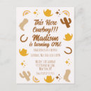 Zoek naar hoefijzers kaarten Cowboy