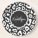 Zoek naar luipaard onderzetters Dierlijk afdrukken