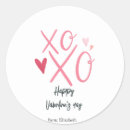 Zoek naar valentijnsdag hart stickers Xoxo
