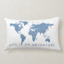 Zoek naar wanderlust kussens Blauw
