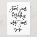 Zoek naar het handlettering kaarten Modern