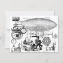 Zoek naar steampunk briefkaarten Luchtschip