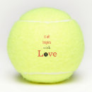 Zoek naar liefde tennisballen Elk persoon