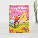 Zoek naar de van de 4 jaar verjaardagskaarten Ieder kind