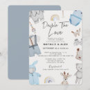 Zoek naar tweeling babyshower uitnodigingen Modern