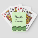 Zoek naar appel speelkaarten Leraar