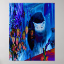 Zoek naar abstracte kat posters Voor haar