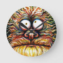 Zoek naar monsters klokken Schattig