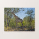 Zoek naar giraf puzzels Bomen