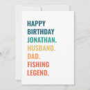 Zoek naar vissers verjaardagskaarten Echtgenoot