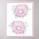 Zoek naar zonnebloemen posters Roze