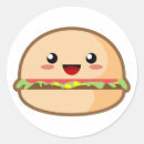 Zoek naar grappige hamburger stickers Fast food