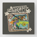 Zoek naar scooby doo klokken Mystery machine