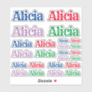 Zoek naar afmetingen stickers Voornaam