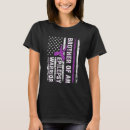 Zoek naar epilepsie steun tshirts Vlag