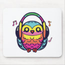 Zoek naar grappige uilen muismatten Hoofdtelefoon