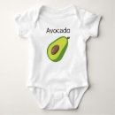 Zoek naar avocado baby rompers Voedsel