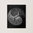 Zoek naar yin yang puzzels Evenwicht
