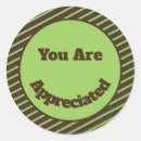 Zoek naar groene strepen stickers Dank je