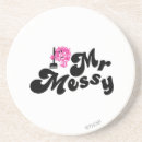 Zoek naar bezem onderzetters Cartoon