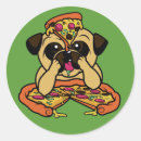 Zoek naar grappige pizza stickers Elk persoon