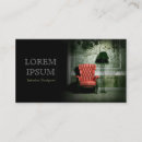 Zoek naar interior visitekaartjes Rood