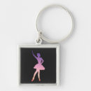 Zoek naar ballerina meisje sleutelhangers Modern