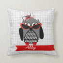 Zoek naar rode vogel kussens Voor haar