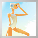 Zoek naar zwempak posters Illustratie