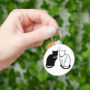 Zoek naar zwart witte katten sleutelhangers Schattig