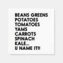 Zoek naar vegan servetten Grappig