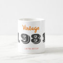 Zoek naar 40th birthday mokken Vintage