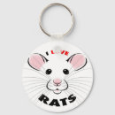 Zoek naar rat sleutelhangers Tekening
