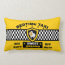 Zoek naar taxi kussens Gele cabine