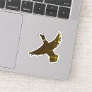Zoek naar vogels tijdens de vlucht stickers Wild