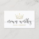 Zoek naar crown visitekaartjes Salon