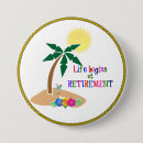 Zoek naar pensionering buttons Humor