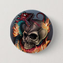 Zoek naar schedel tattoo buttons Monster