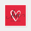 Zoek naar rood hart servetten Liefde