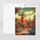 Zoek naar afrika briefkaarten Illustratie