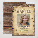 Zoek naar wanted uitnodigingen Western