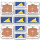 Zoek naar nationale symbolen stickers Patriottisme