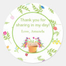 Zoek naar tweeling baby shower stickers Bloemen