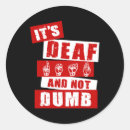 Zoek naar doof stickers Asl