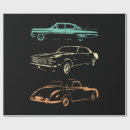 Zoek naar vintage car cadeaupapier Retro